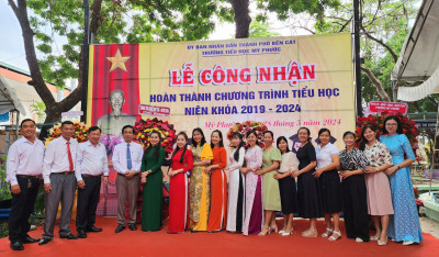 Lễ Công nhận Hoàn thành chương trình Tiểu học niên khóa 2019 - 2024