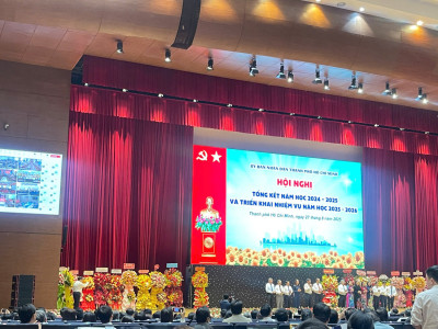 TH Mỹ Phước tham dự Hội nghị trực tuyến Tổng kết năm học 2024 - 2025 và triển khai nhiệm vụ năm học 2025 - 2026