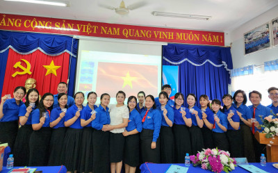 Đại hội Chi đoàn Tiểu học Mỹ Phước nhiệm kỳ 2025 - 2026