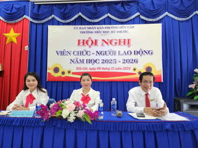 Hội nghị Viên chức - Người lao động năm học 2025 - 2026