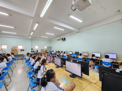 Trường Tiểu học Mỹ Phước tham gia test thử nghiệm Đánh giá năng lực học sinh lớp 3 năm học 2025-2026 (Thử nghiệm khu vực 2, 3)