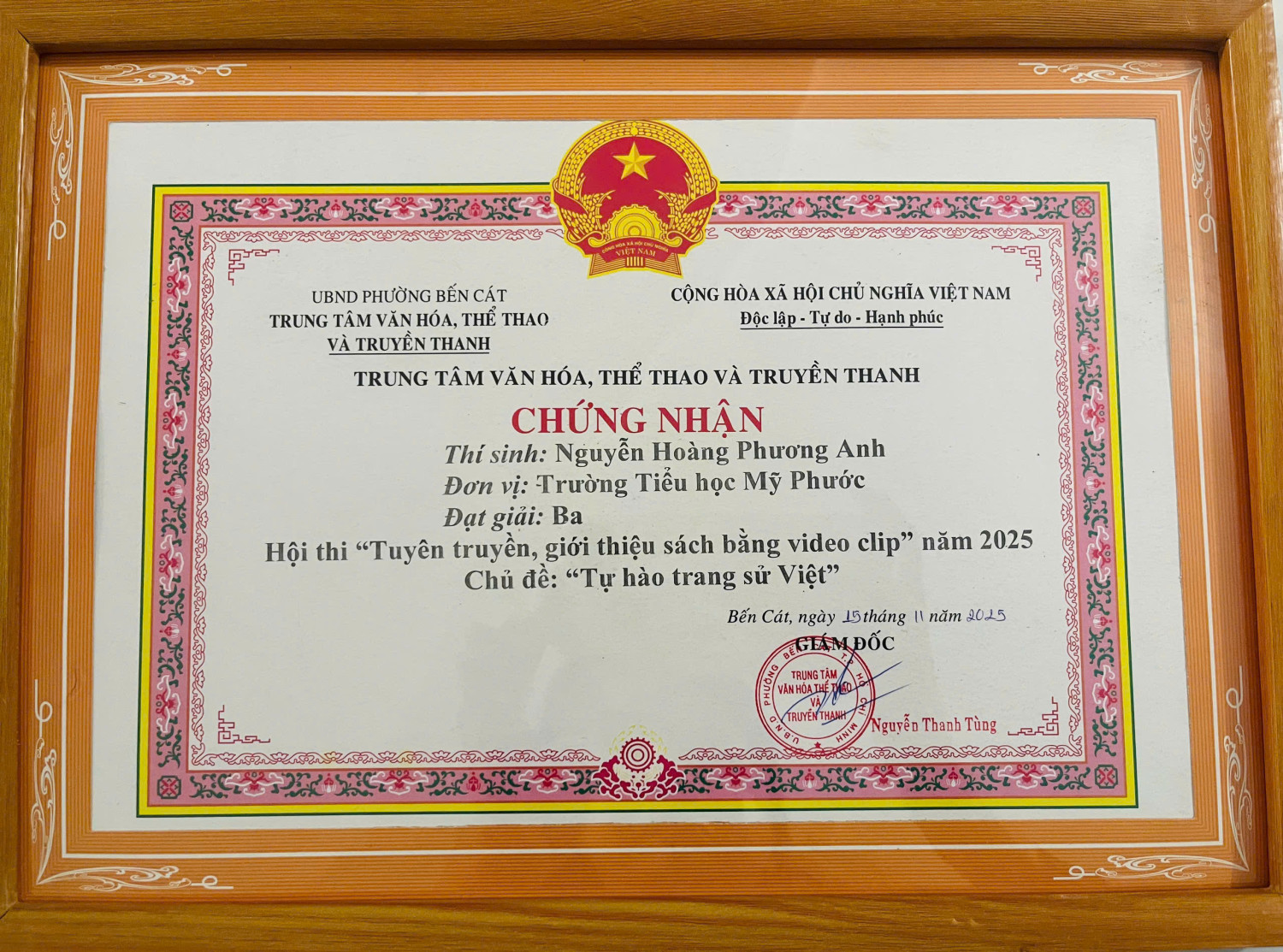 Giải 3